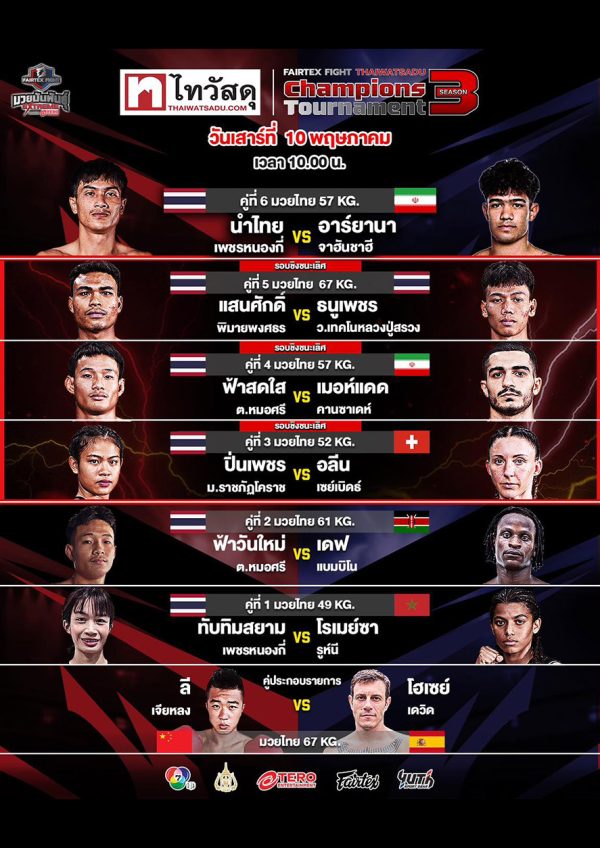 10 May 2025  - FAIRTEX FIGHT