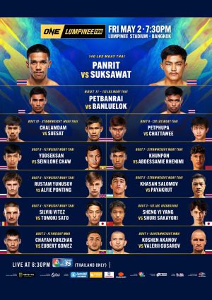 2 May 2025 - ONE LUMPINEE 106